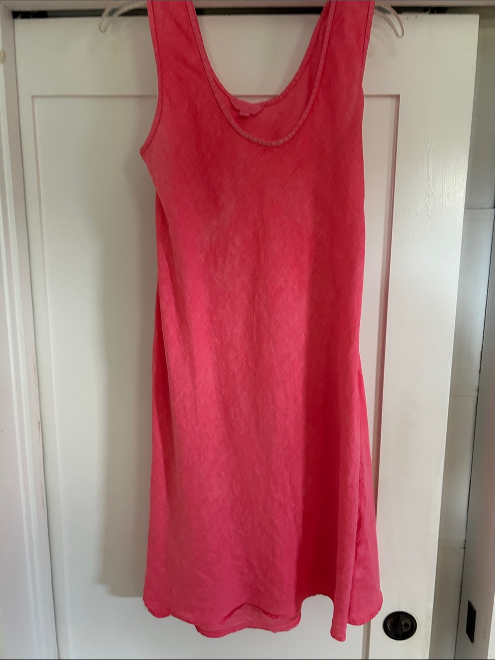 Lilly Pulitzer Coral-Pink Scoop Neck Mini Dress